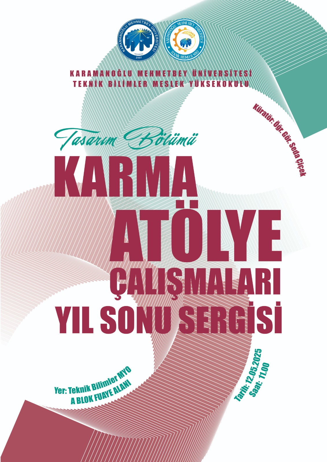 TASARIM BÖLÜMÜ KARMA ATÖLYE ÇALIŞMALARI YIL SONU SERGİSİ