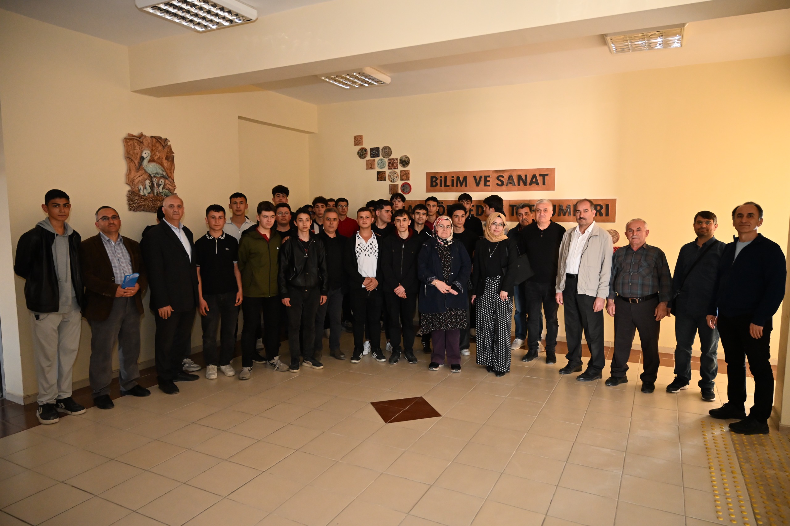 Karaman Mesleki ve Teknik Anadolu Lisesi Öğrencileri Yüksekokulumuza Teknik Gezi Gerçekleştirdi
