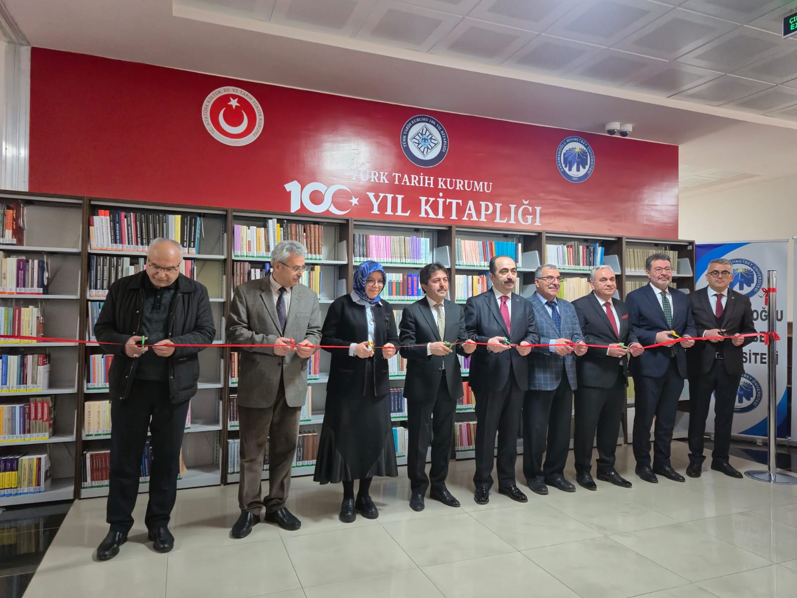 Türk Tarih Kurumu Yüzüncü Yıl Kitaplığı KMÜ Kütüphanesinde Açıldı