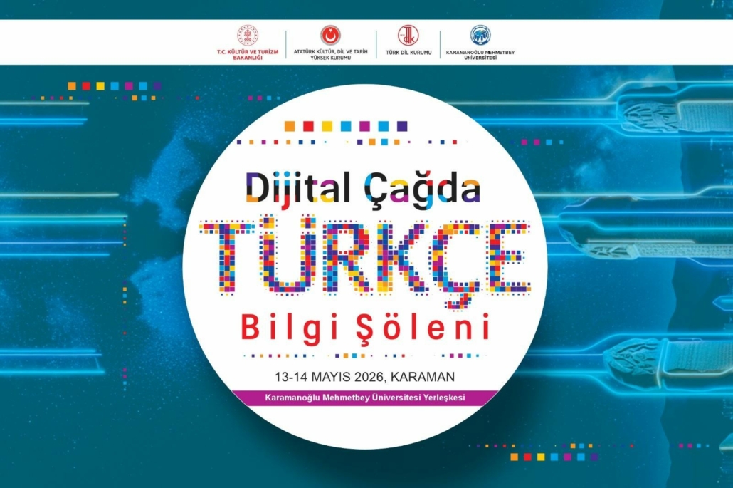 Dijital Çağda Türkçe Bilgi Şöleni'nde öğretim üyelerimiz bildirilerini sundu.