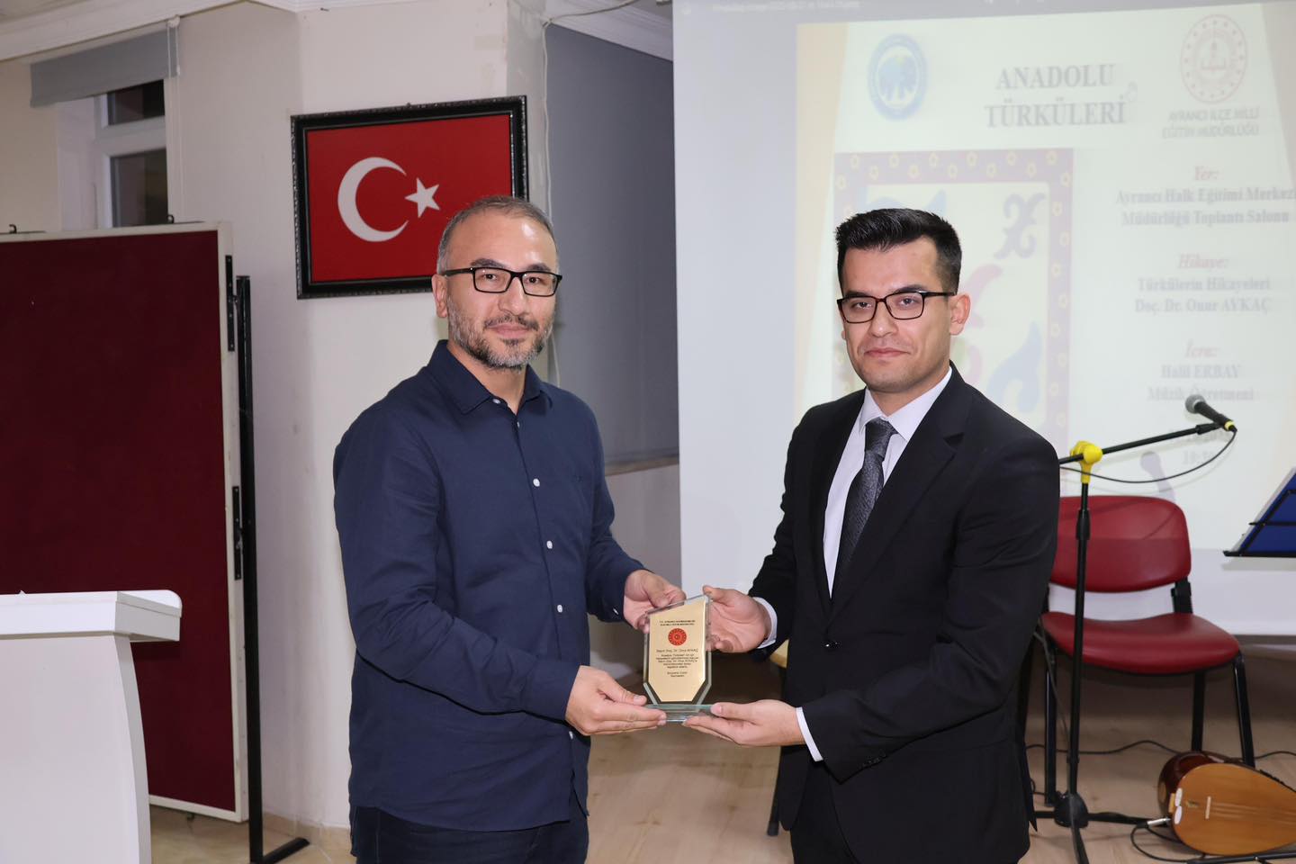 Doç. Dr. Onur AYKAÇ, Ayrancı Halk Eğitim Merkezi'nde düzenlenen etkinliğe konuşmacı olarak katıldı. 