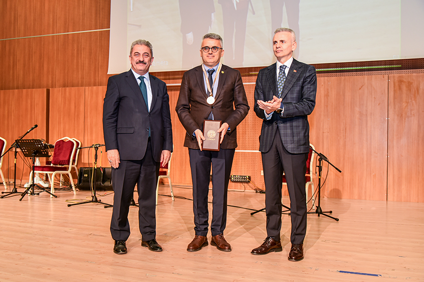 Our Department Head, Prof. Dr. İdris Nebi UYSAL, was awarded the "Turkic World Outstanding Service Medal" by TURKSOY.