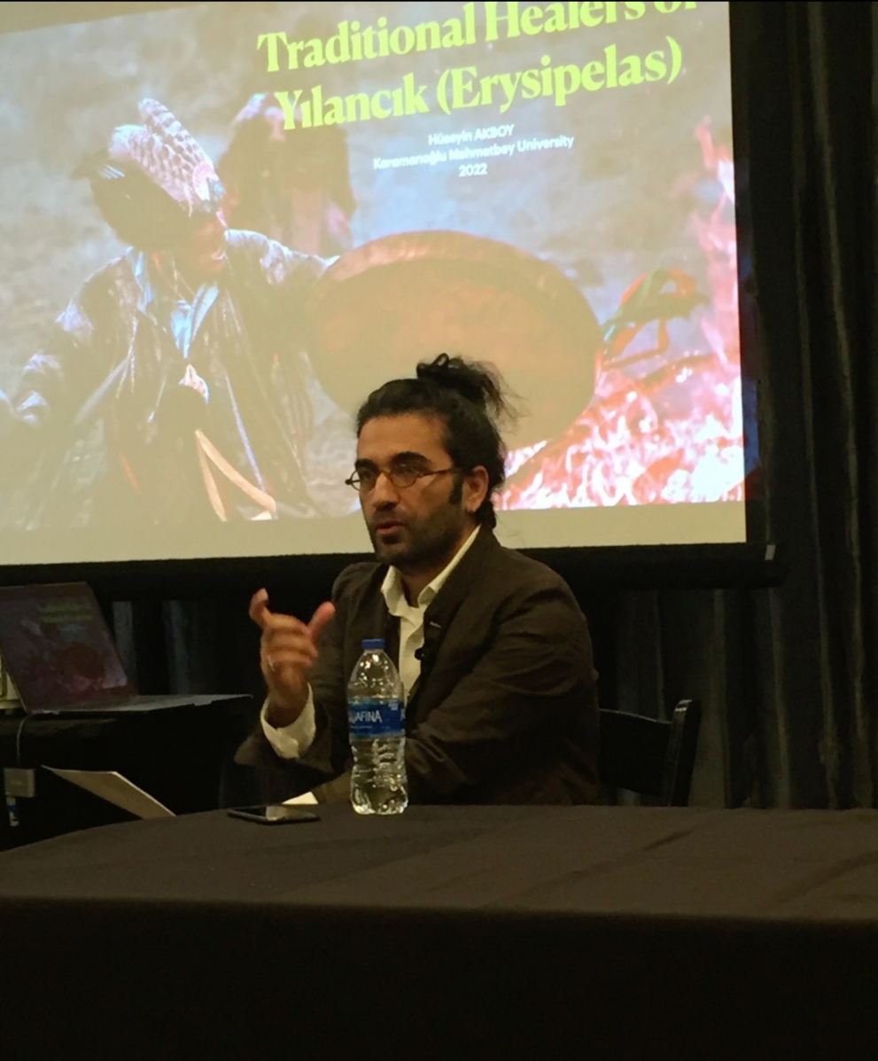 Asst. Prof. Hüseyin AKSOY was awarded the International Folklorist Award by AFS (American Folklore Society).