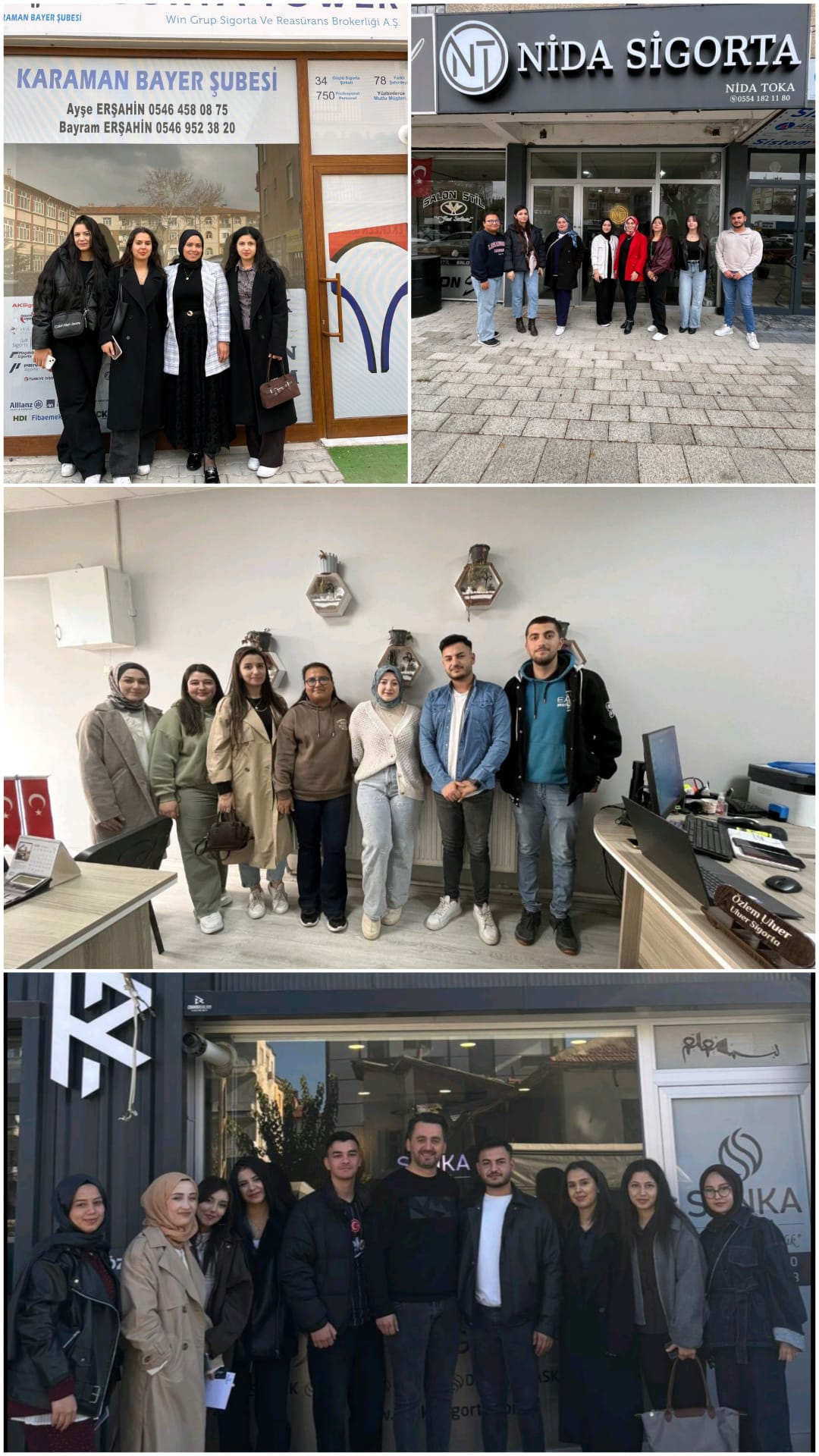Fakültemiz Bankacılık ve Sigortacılık Bölümü öğrencileri sektörel ziyaretler gerçekleştirmiştir.