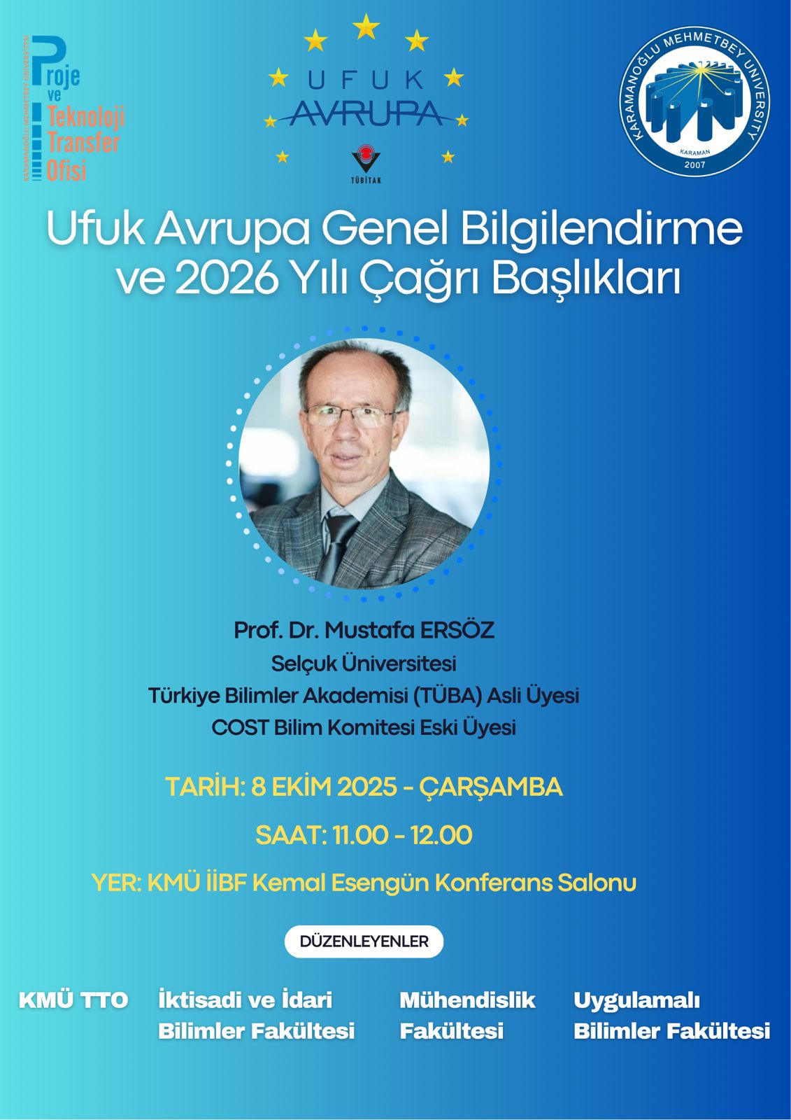 Ufuk Avrupa Genel Bilgilendirme ve 2026 Yılı Çağrı Başlıkları
