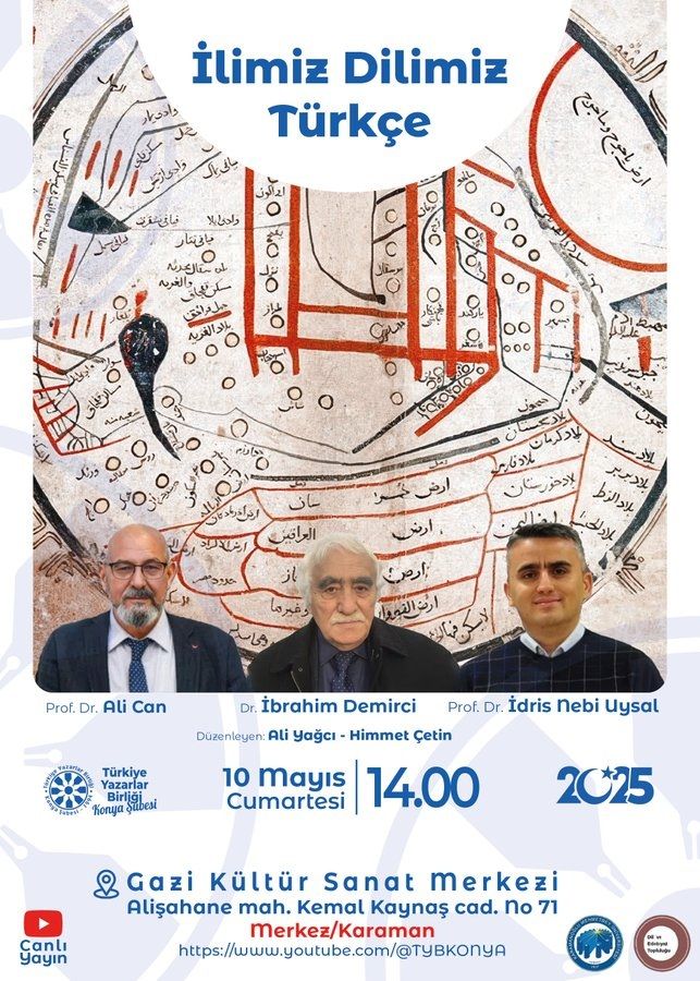 Uygulamalı Bilimler Fakültesi Dekanı Prof. Dr. Ali Can’ın Konuşmacı Olarak Katılacağı Karaman’da “İlimiz Dilimiz Türkçe” Etkinliği Düzenleniyor