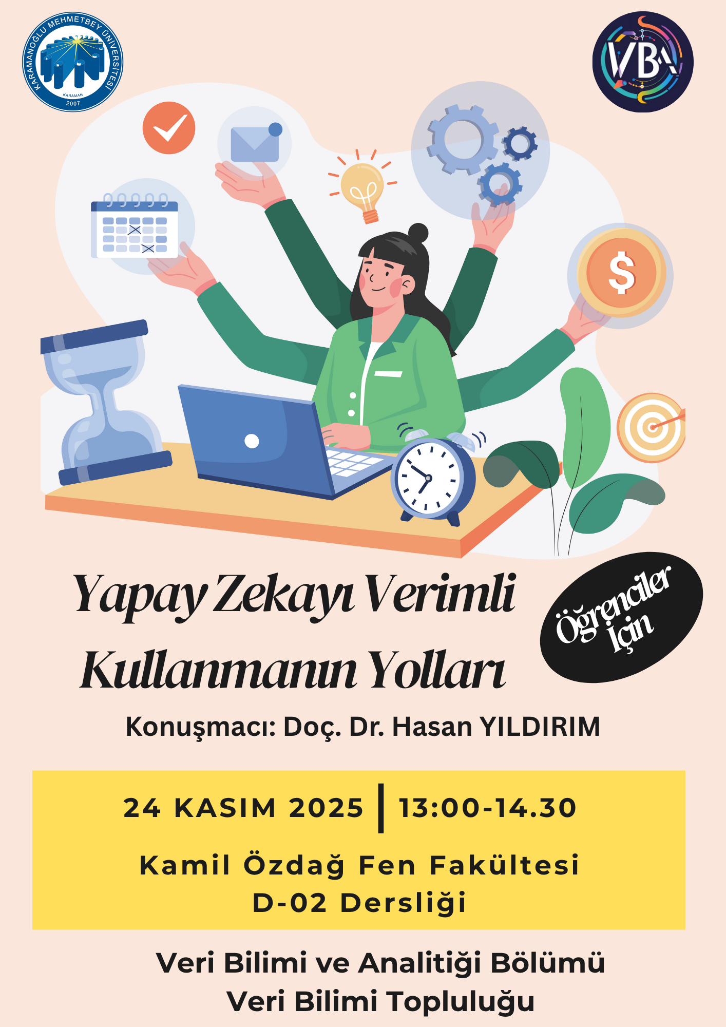 (Seminer) Yapay Zeka Araçlarının Doğru ve Verimli Kullanımı