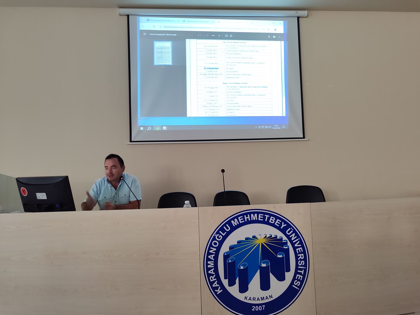 Yüksekokulumuzda Oryantasyon Eğitimi Yapıldı